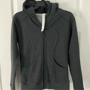 Lululemon Dark Gray Zip-Up Hoodie